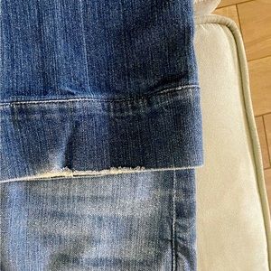 7 For All Mankind Jeans Womens 27 Bootcut Blue Denim Pants Low Rise Tall 27x35